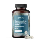 Glucosamina, condroitina, MSM y ácido hialurónico, 120 cápsulas
