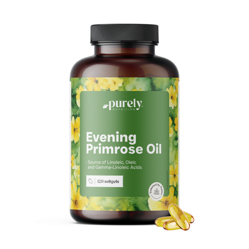 Aceite de onagra 1000 mg, 120 cápsulas blandas