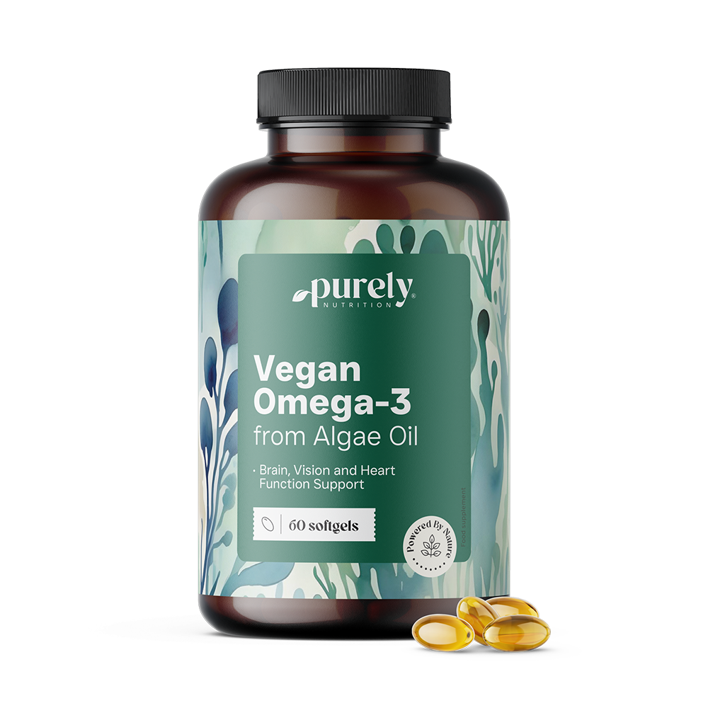 Omega-3 vegano de algas