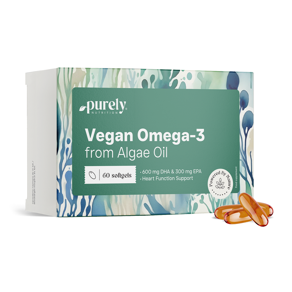 Omega-3 vegano de algas