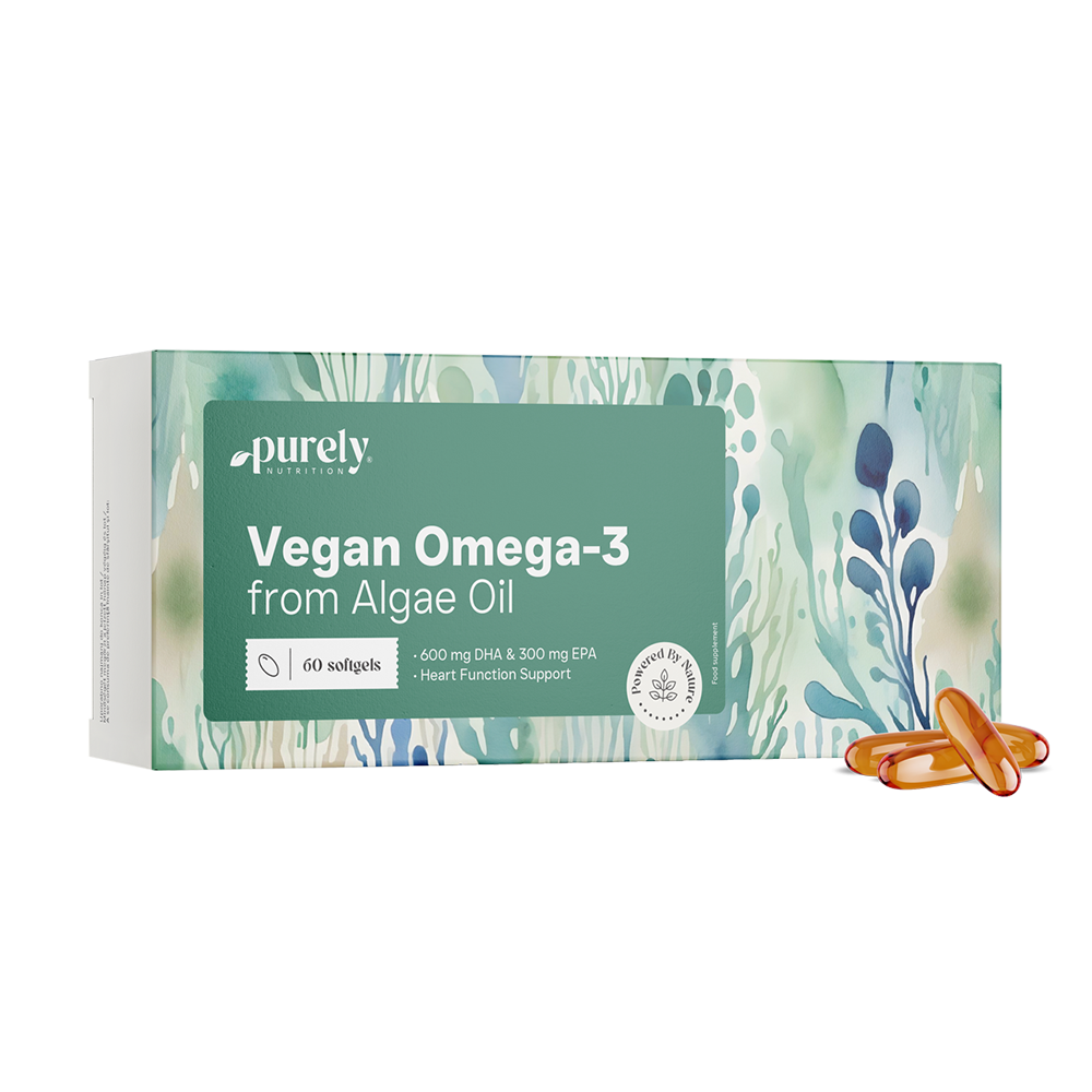 Omega-3 vegano de algas