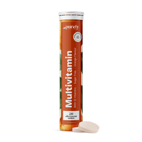 Multivitaminas - comprimidos efervescentes, 20 comprimidos efervescentes.