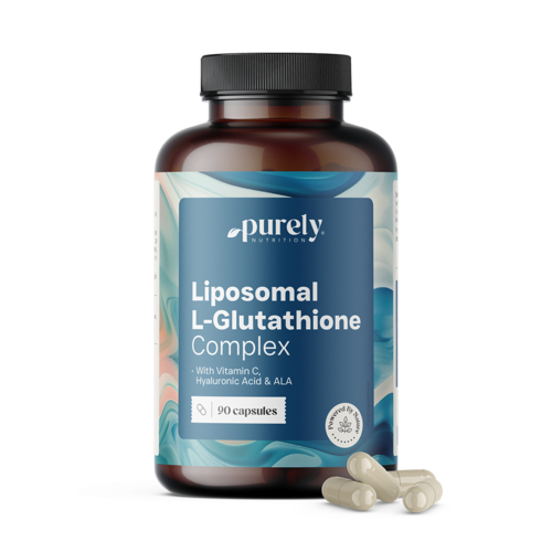 Complejo L-glutatión liposomal, 90 cápsulas