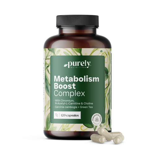 Metabolism Boost – Complejo de apoyo metabólico, 120 cápsulas
