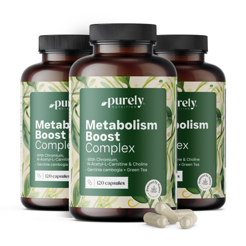 3x Metabolism Boost – Complejo de apoyo metabólico, en total 360 cápsulas