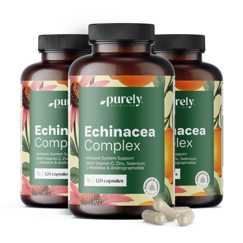 3x Complejo para el sistema inmune con echinacea, en total 360 cápsulas