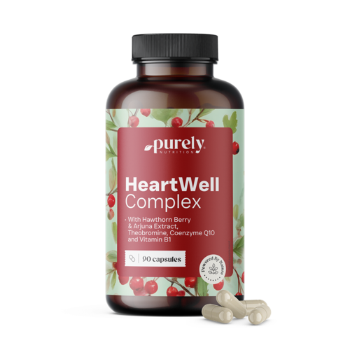 HeartWell - complejo de extractos naturales, 90 cápsulas