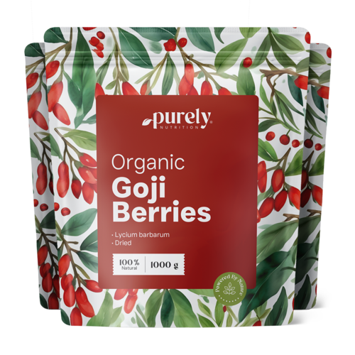 3x BIO Bayas de Goji, en total 3000 g