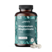 Bisglicinato de magnesio con vitamina B6, 180 cápsulas