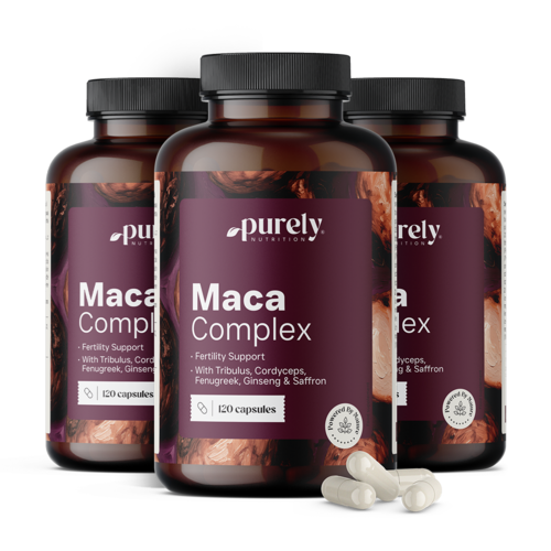 3x Complejo de maca, en total 360 cápsulas