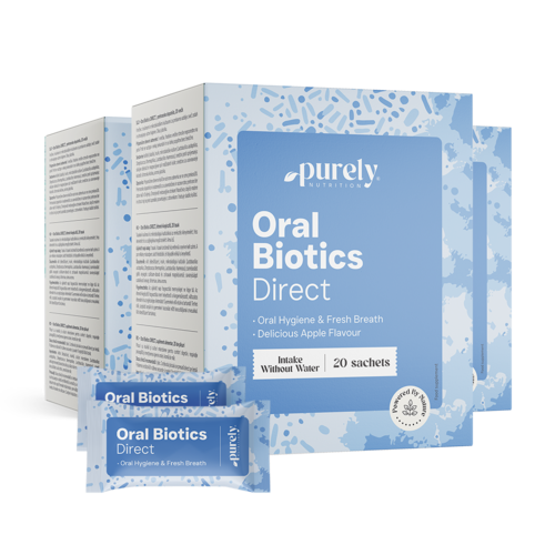 3x Oral Biotics DIRECT, en total 60 sobres