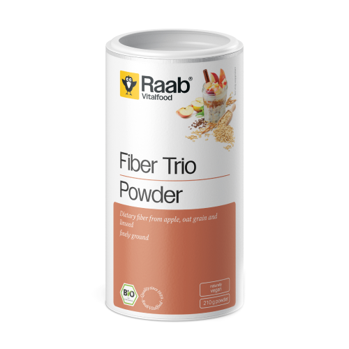 Fibras dietéticas en polvo.