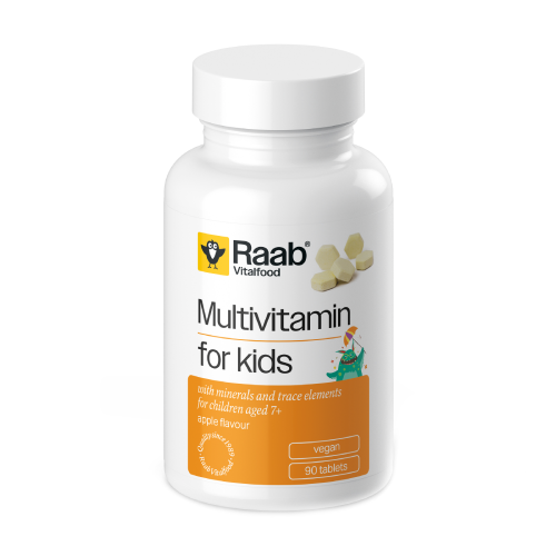 Multivitaminas veganas para niños.