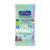 Toallitas húmedas para bebés Dermasoft, 12 toallitas