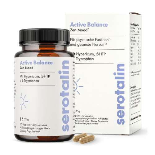 Complejo con hierba de San Juan y 5-HTP.