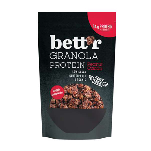 Granola de proteínas BIO - cacahuate y cacao