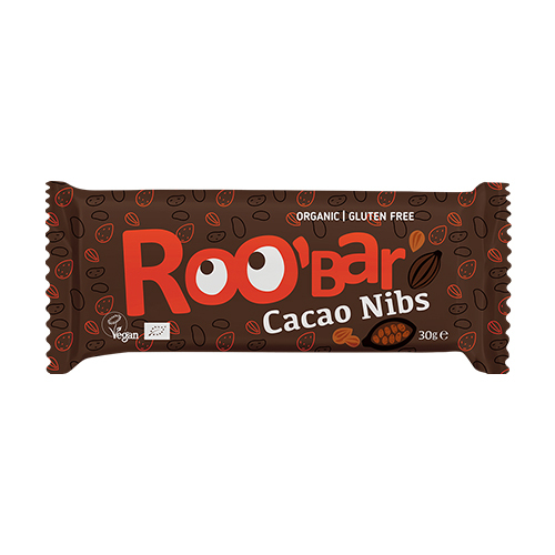 BIO Roobar barra vegana - cacao en grano