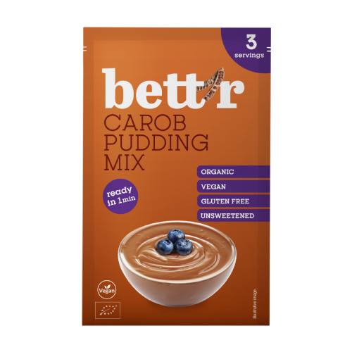 BIO mezcla de pudín de algarroba, 30 g