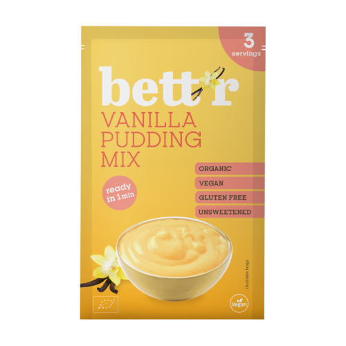 BIO mezcla de pudín de vainilla, 30 g