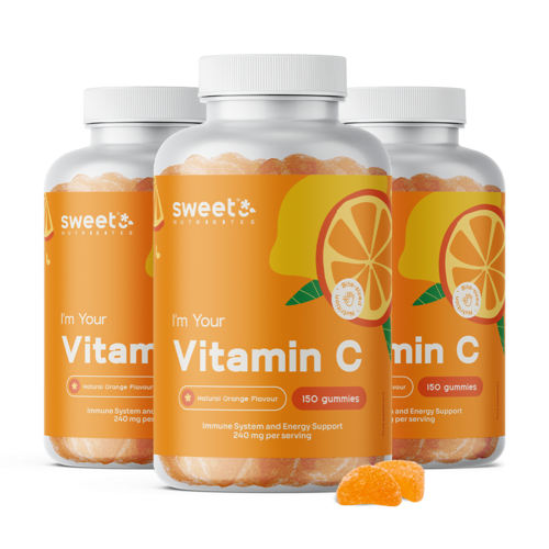 3x Vitamina C 240 mg, en total 450 gominolas
