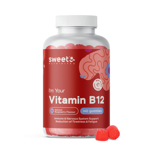 Vitamina B12 500 µg, 140 gominolas
