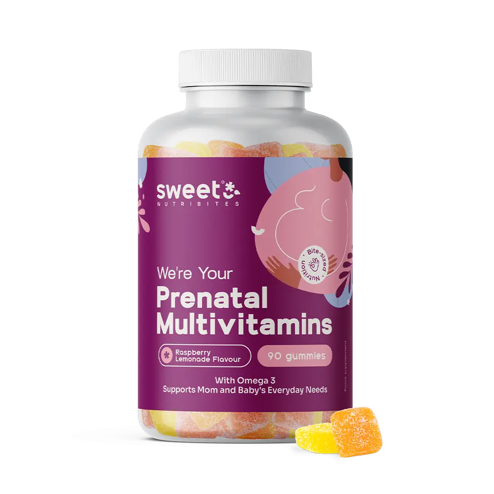 Multivitaminas prenatales + omega-3.