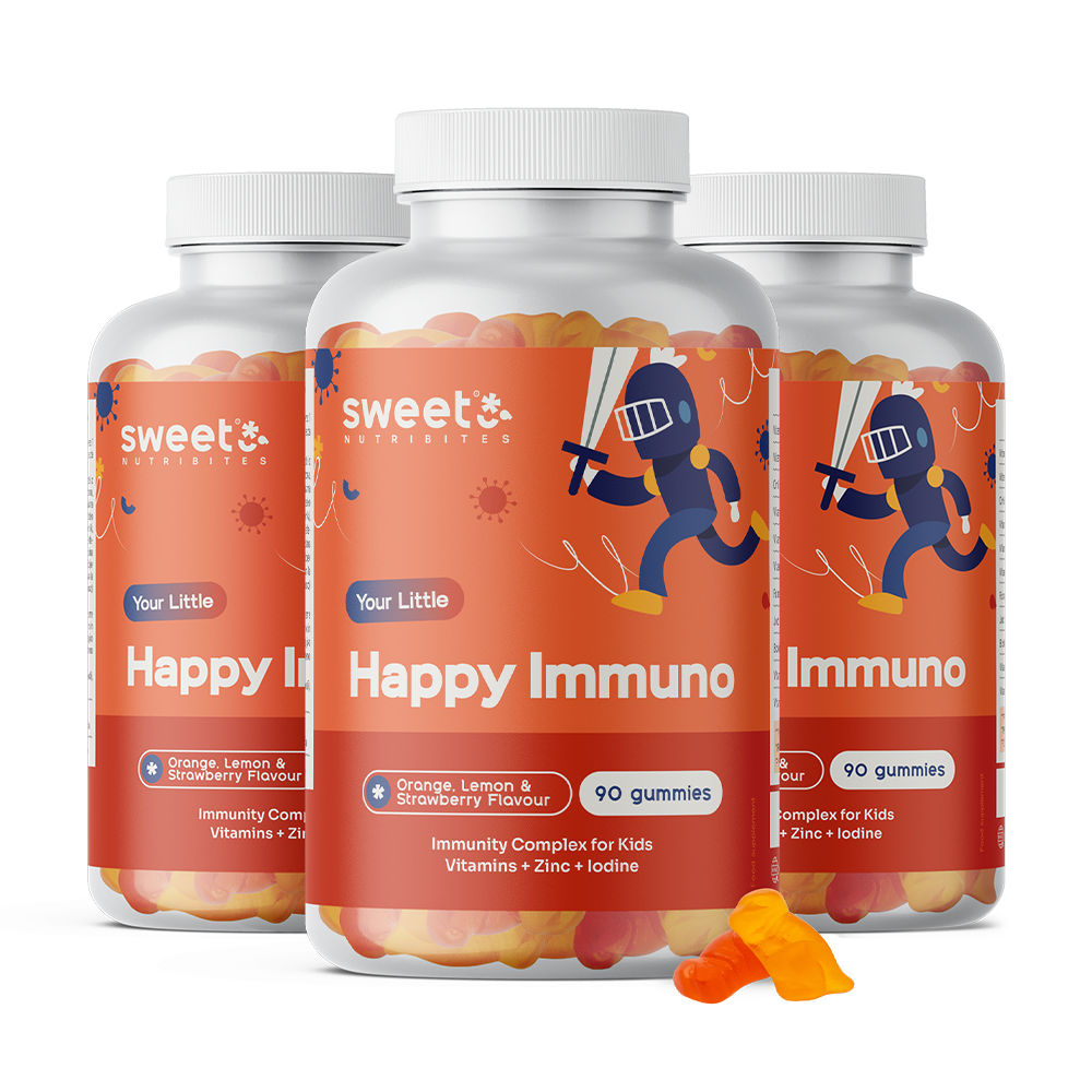 Happy Immuno: gominolas infantiles para el sistema inmune