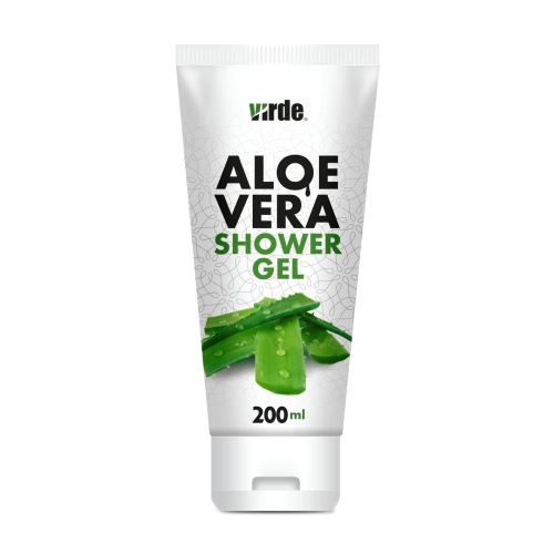 Gel de aloe vera para la ducha.