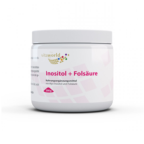Inositol + ácido fólico - en polvo