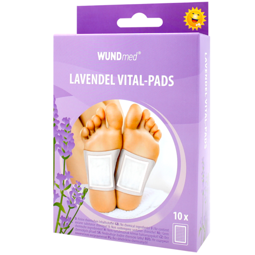 Parches desintoxicantes - con lavanda, 10 parches