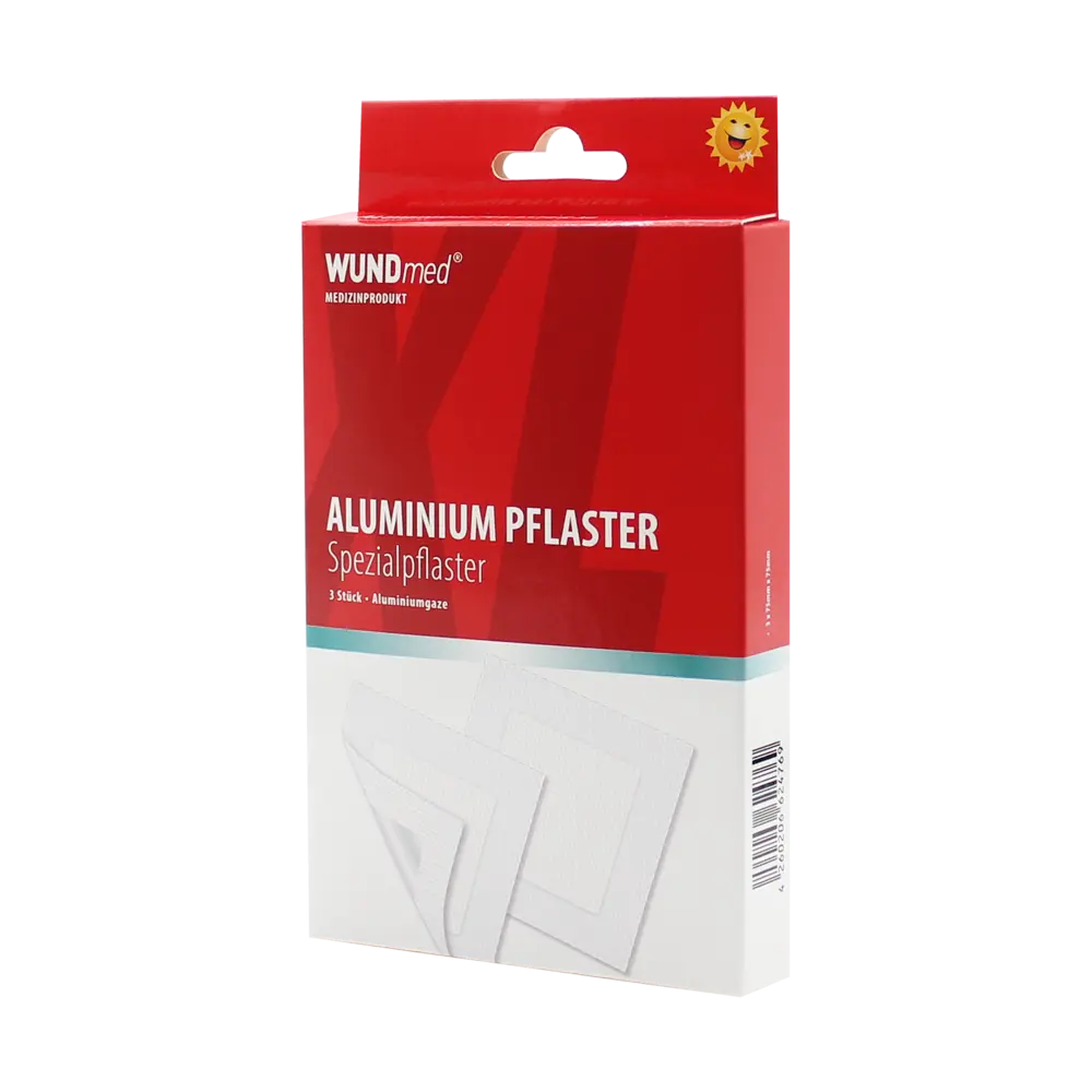 Parches con aluminio.