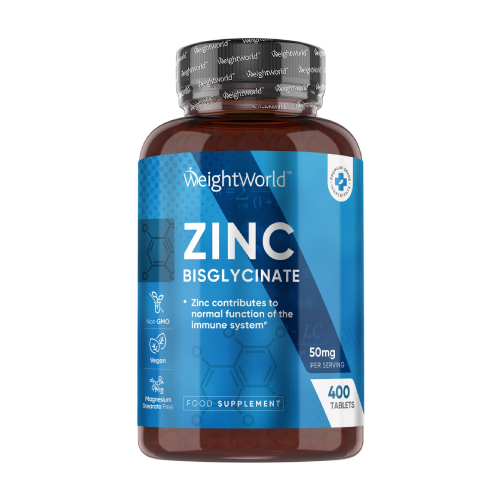 Tabletas de zinc.